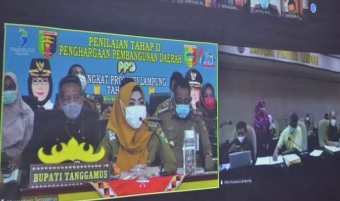 Pemkab Tanggamus Ikuti Penilaian Tahap II PPD Tahun 2021