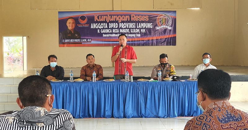 Anggota DPRD Lampung GRP Serap Aspirasi Masyarakat Karya Tani