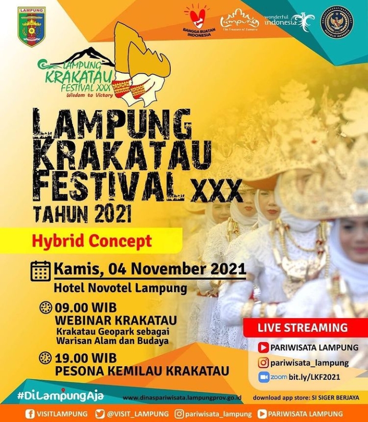 LAMPUNG KRAKATAU FESTIVAL XXX TAHUN 2021