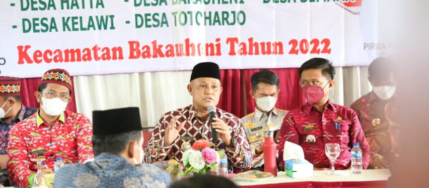 Pembinaan Aparatur Desa di Kecamatan Bakauheni Menjadi Penutup Musrembangcam Tahun 2022