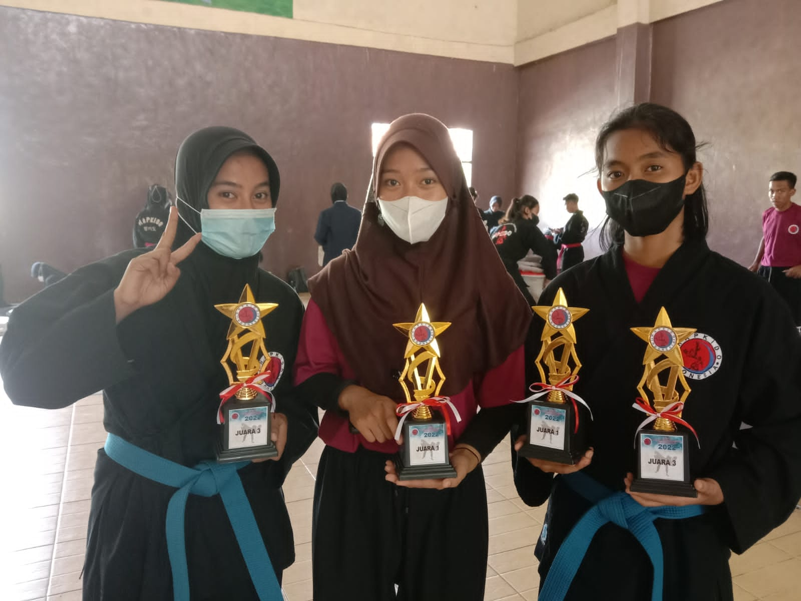 Atlet Hapkido Tanggamud Boyong Lima Piala Try Out Lampung