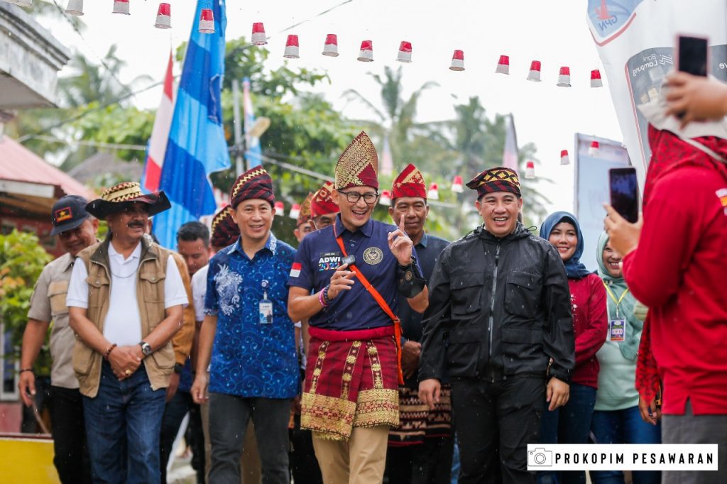 PENILAIAN ADWI 2022, MENPAREKRAF SAMBANGI PAHAWANG CULTURE FESTIVAL PESAWARAN