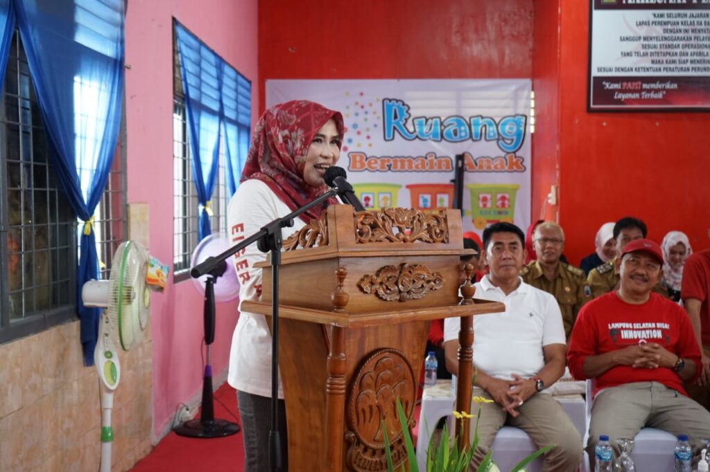 Pemerintah Daerah Lampung Selatan Bersama Ketua TP PKK Lakukan Kunjungan Kerja Di Lapas Way Hui