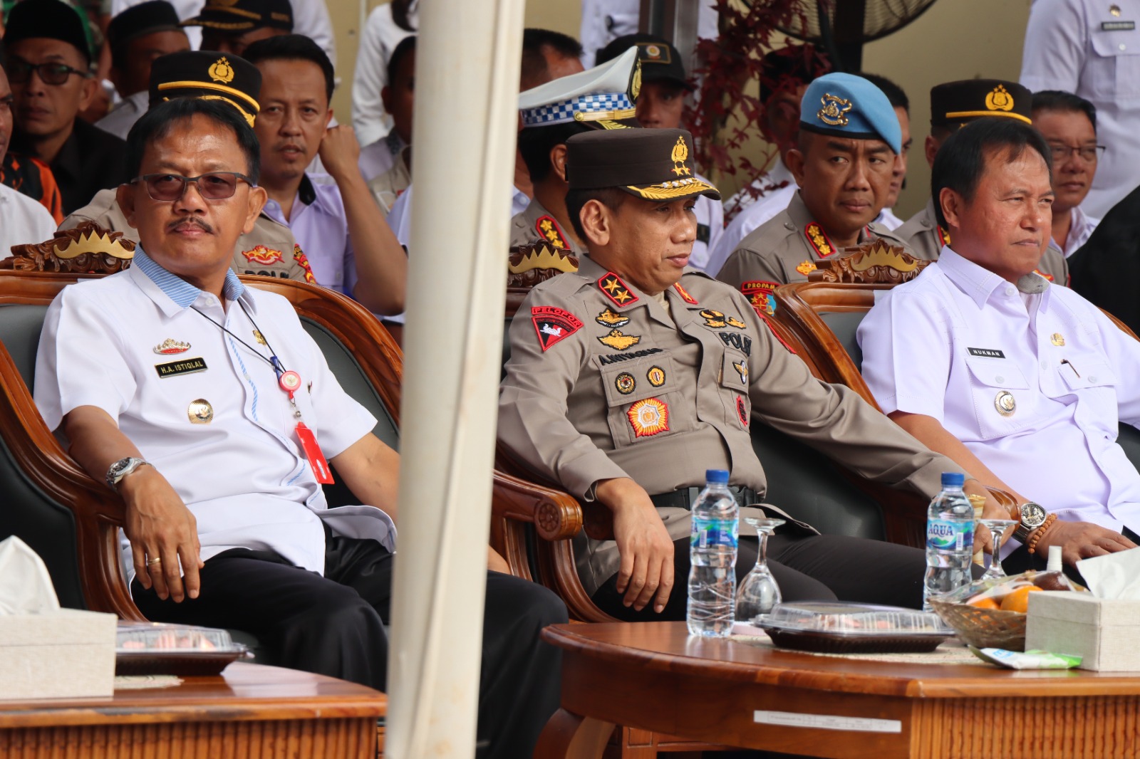 Kapolda Lampung Resmikan Kantor  Sementara Polres Pesisir Barat