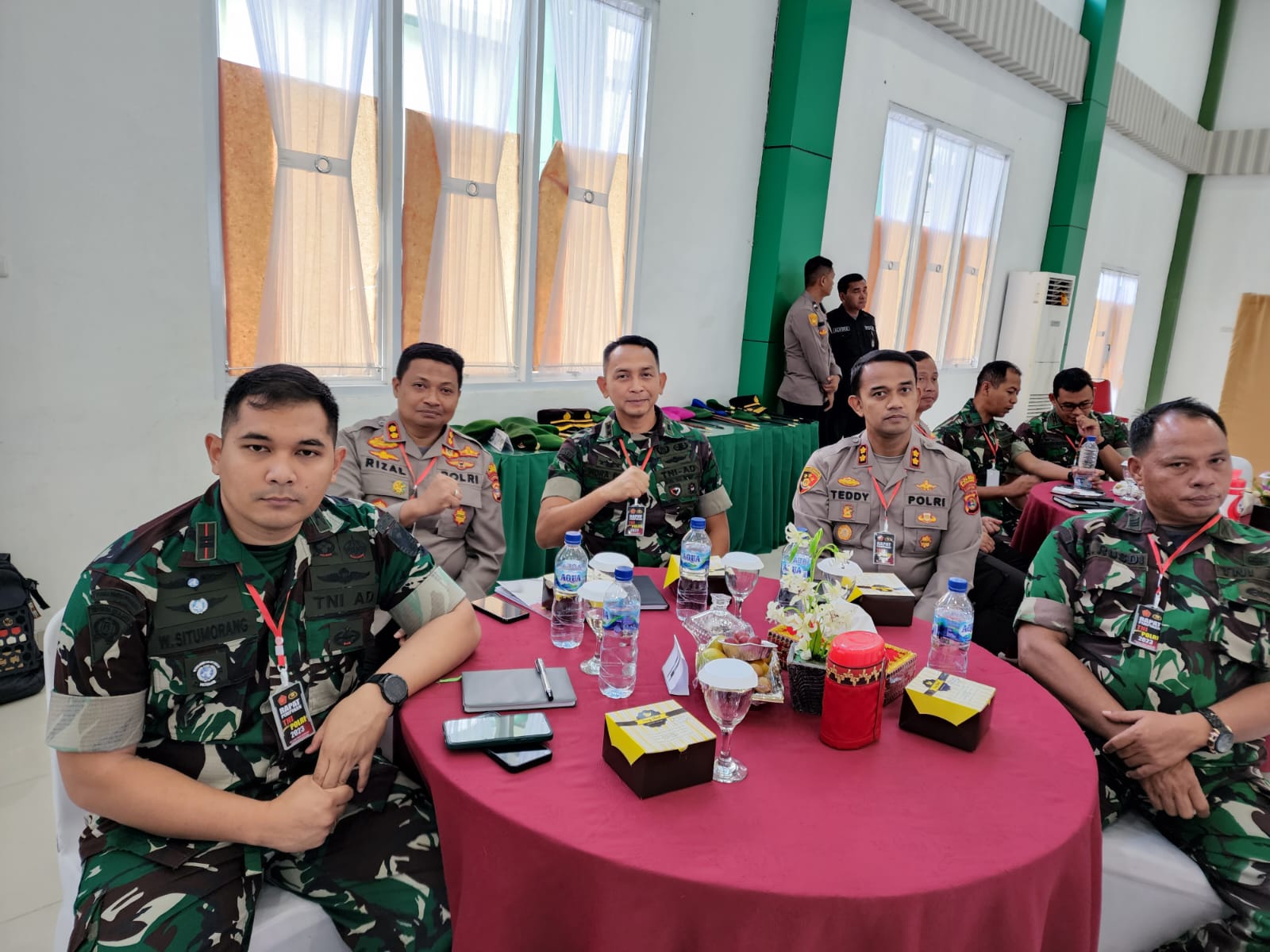 Hadiri Rapim TNI-Polri 2023, Kapolres Lamtim dan Dandim 0429/Lamtim Akan Pererat Sinergitas