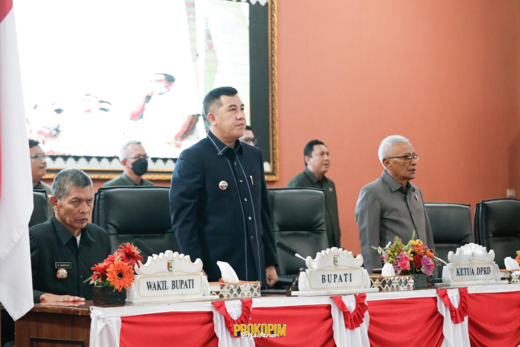 Hadiri Rapat Paripurna Istimewa DPRD Kab.Pesawaran, Ini Yang Disampaikan Bupati Pesawaran