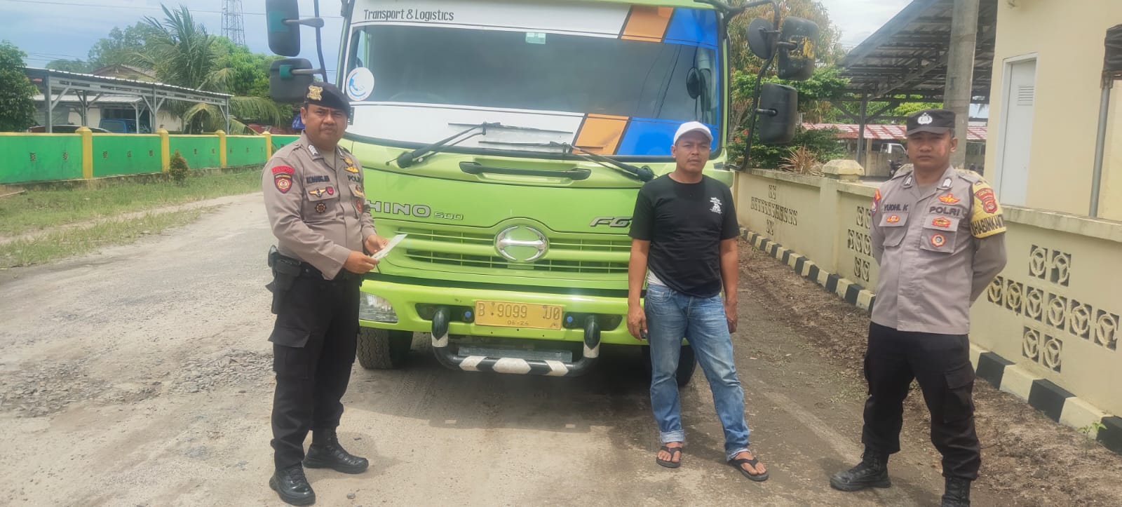 Langgar Perijinan Tambang, Polres Lamtim Amankan 1 Unit Truk Bermuatan Pasir