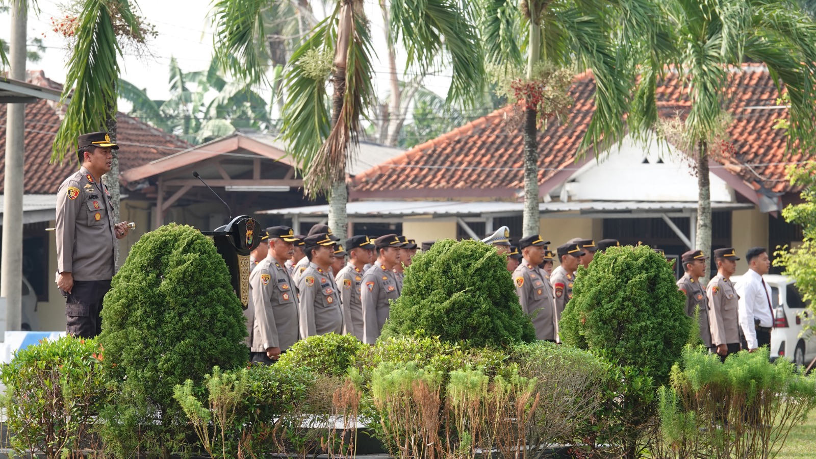 Jelang Pemilu 2024 Kapolres Lampung Tengah Tekankan Untuk Menjaga Netralitas