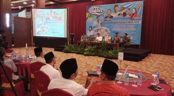 Anggota DPRD Lampung Lesty Putri Utami Hadiri Acara Menakar Peluang Politisi Muda di Pilkada 2024