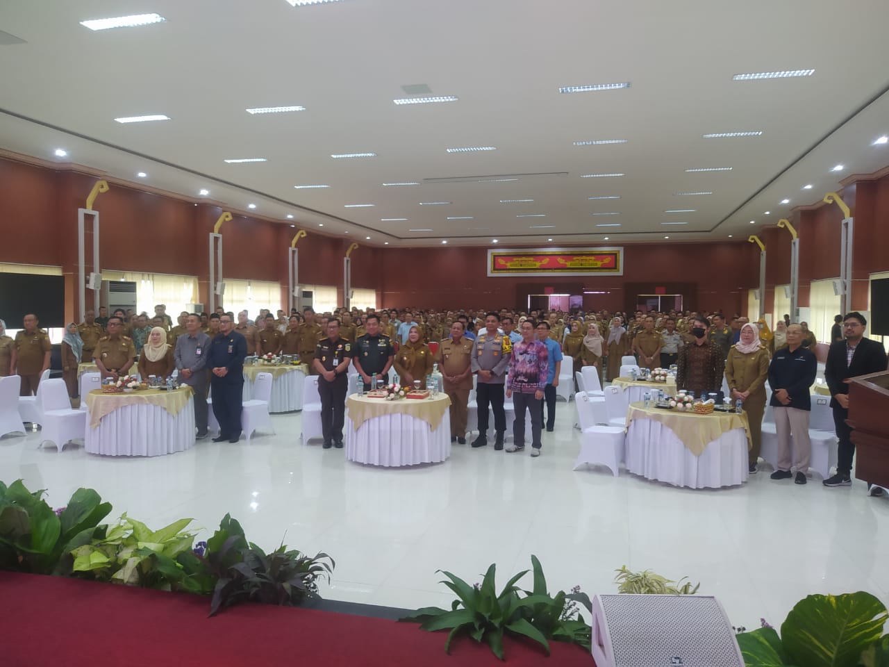 Hj. Eva Dwiana Hadiri Musrenbang Kota Bandar Lampung Di Aula Gedung Semergou