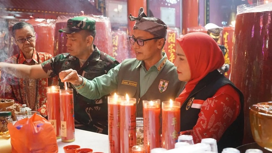 Perayaan Imlek, Walikota Bandar Lampung Harap Kerukunan Umat Beragama Terjaga Baik