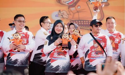 Walikota Hadiri Launching Maskot Pilkada Bandar Lampung 2024