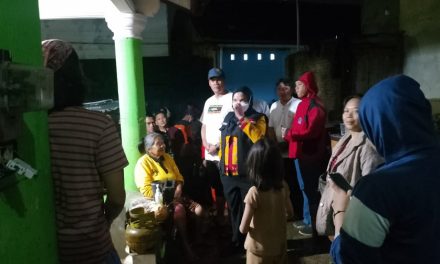 Tengah Malam Walikota Langsung Turun Ke Titik Banjir Kota Bandar Lampung