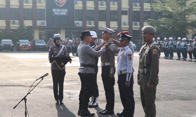 Operasi Zebra Krakatau 2024, Polda Lampung Terjunkan 711 Personel Tertibkan Lalu Lintas dan Pelantikan Presiden