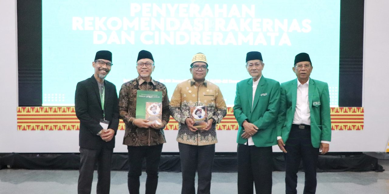 Pj. Gubernur Samsudin Hadiri Penutupan Rakernas II Pengurus Besar Mathla’ul Anwar