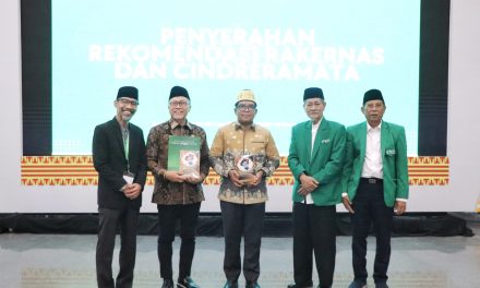 Pj. Gubernur Samsudin Hadiri Penutupan Rakernas II Pengurus Besar Mathla’ul Anwar