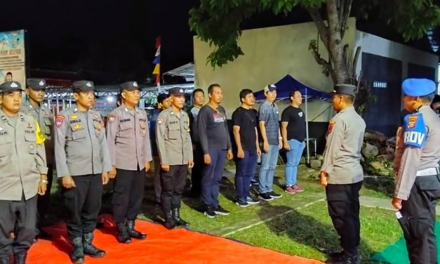 Pengamanan Acara MTQ di Desa Labuan, Akp Desma Kapolsek Mancak Bersama 38 Personil Kawal Menteri Desa Yandri