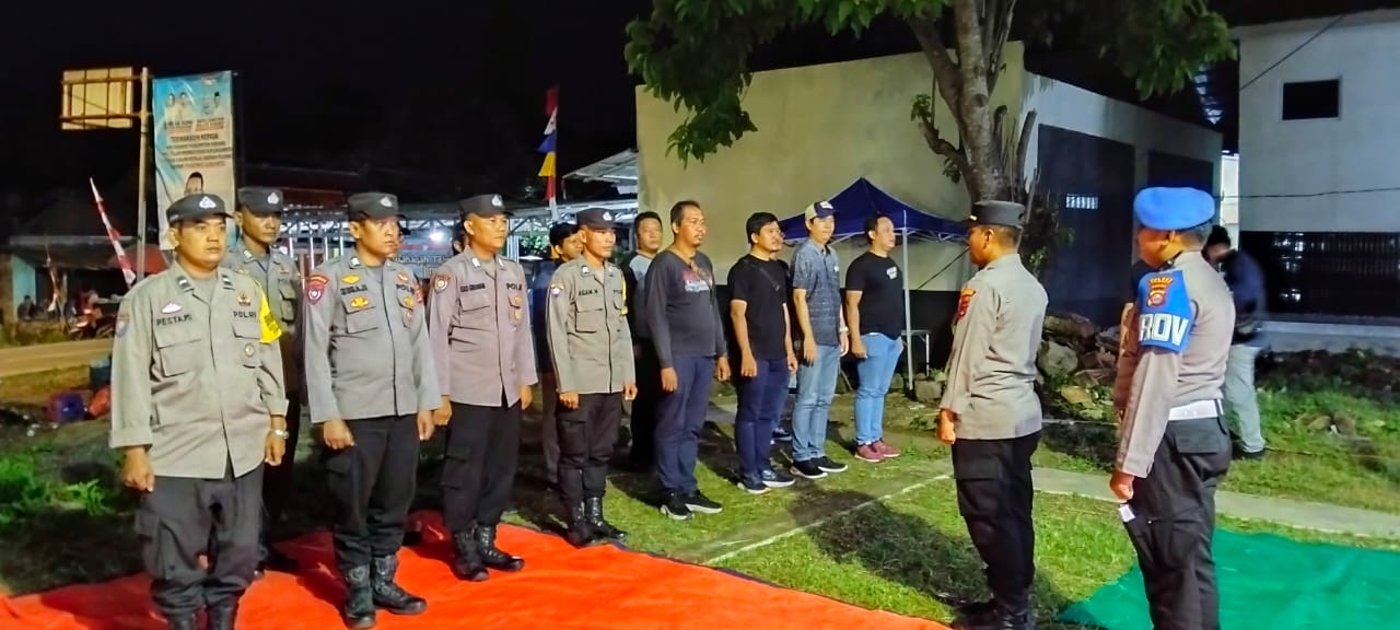 Pengamanan Acara MTQ di Desa Labuan, Akp Desma Kapolsek Mancak Bersama 38 Personil Kawal Menteri Desa Yandri