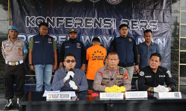 Viral di Medsos, Polisi Respon Cepat Ringkus Pelaku Curas Pengemudi  Truck Angkutan di Jalinsum Way Kanan