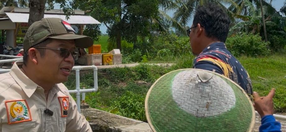 Gercep Tanggapi Aspirasi Saat Reses, Yusnadi Langsung Tinjau Pintu Air 12 di Pasir Sakti