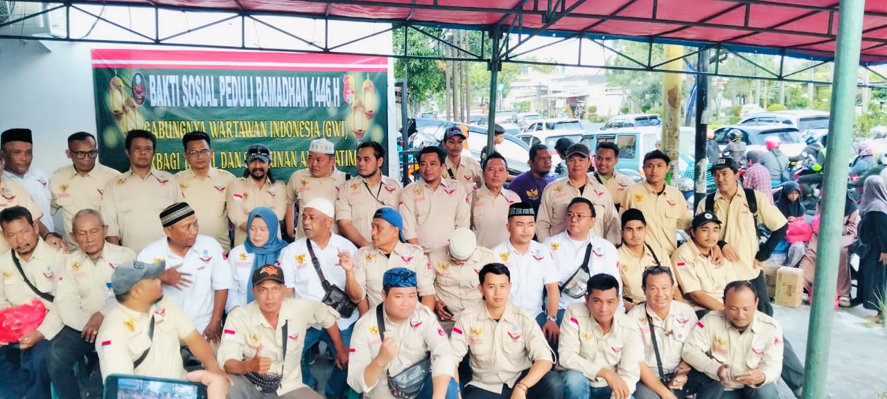 DPD GWI Bagikan 1000 Takjil dan 60 Paket Santunan Anak Yatim