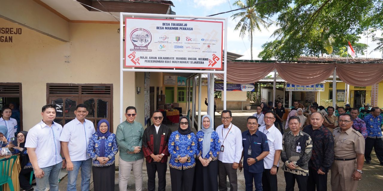 OJK DORONG LITERASI DAN INKLUSI KEUANGAN TPAKD DI LAMPUNG TIMUR: LAUNCHING DESA PERKASA PERTAMA DI DESA TULUSREJO