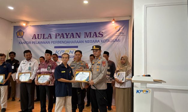 Dapat Nilai Tertinggi Kinerja Pelaksanaan Anggaran Tahun 2024, Polres Lampung Utara Terima Penghargaan Dari Kementerian Keuangan