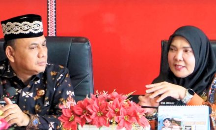 Walikota Bandar Lampung, Hj. Eva Dwiana, Menerima Audiensi Walikota Metro, Bambang Iman Santoso, S.Sos., M.Pd.I., Beserta Jajaran Pemerintah Kota Metro di Ruang Rapat Walikota