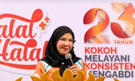 Walikota Bandar Lampung Hj. Eva Dwiana Menghadiri Acara Halal Bi Halal 1446 H DPD PKS Kota Bandar Lampung