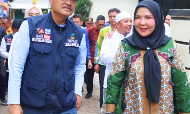 Walikota Bandar Lampung Hj. Eva Dwiana Menghadiri Kunjungan Kerja Menteri Sosial Bapak Drs. H. Saifullah Yusuf Dalam Rangka Peninjauan Calon Siswa Sekolah Rakyat
