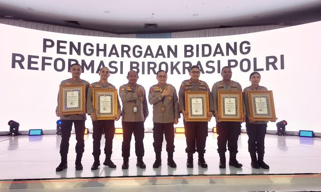 Lima Polres di Polda Lampung Raih Penghargaan Kapolri Kategori Pelayanan Prima dan Predikat Pembangunan Zona Integritas Tahun 2024