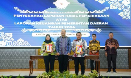 Bandar Lampung- Pemerintah Kota Bandar Lampung kembali meraih opini Wajar Tanpa Pengecualian (WTP) dari Badan Pemeriksa Keuangan (BPK) RI Perwakilan Lampung atas Laporan Keuangan Pemerintah Daerah (LKPD) Tahun Anggaran 2024.