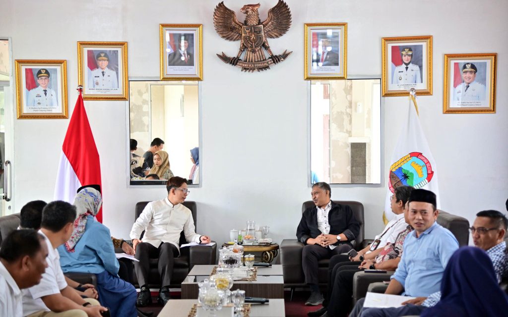 Bahas Kesiapan Swasembada Pangan, Bupati Egi Audiensi Bersama Dirjen Holtikultura, Tenaga Ahli Menteri Kementan dan Bulog Provinsi Lampung