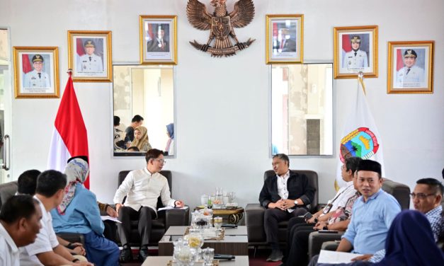 Bahas Kesiapan Swasembada Pangan, Bupati Egi Audiensi Bersama Dirjen Holtikultura, Tenaga Ahli Menteri Kementan dan Bulog Provinsi Lampung