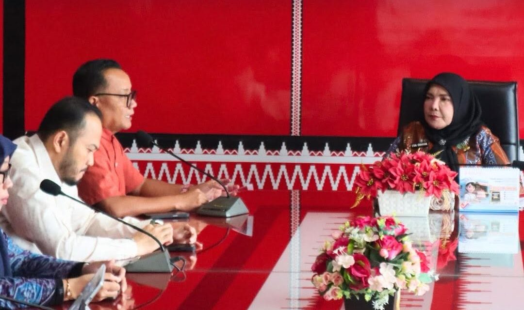 Pemerintah Kota Bandar Lampung menerima Audiensi Dengan Otoritas Jasa Keuangan (OJK) Perwakilan Lampung Beserta Jajaran di Ruang Rapat Walikota