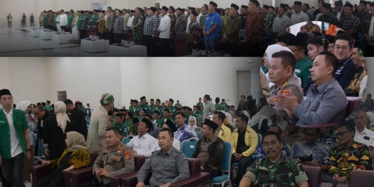 Kasi II Intel Kejati Lampung Andres Suprianus Hadiri Pelantikan PW GP Ansor