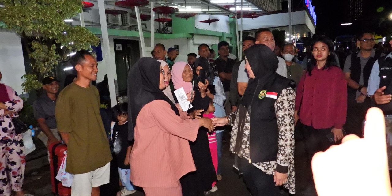 Walikota Bandar Lampung Tinjau Arus Balik