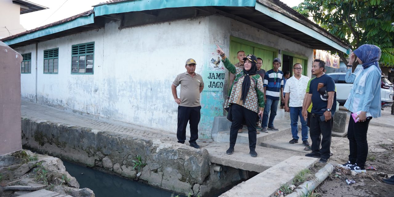 Pemerintah Kota Bandar Lampung Buat Saluran Air Baru di Panjang Utara.