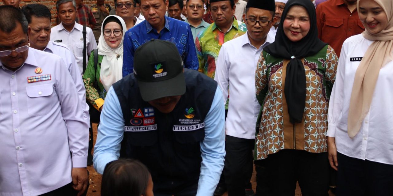 KUNKER MENSOS RI DALAM RANGKA PENINJAUAN CALON SISWA SEKOLAH RAKYAT DI WAY HALIM