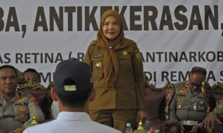 HJ. EVA DWIANA RESMIKAN KEGIATAN SATGAS RETINA DI PEMKOT BANDAR LAMPUNG