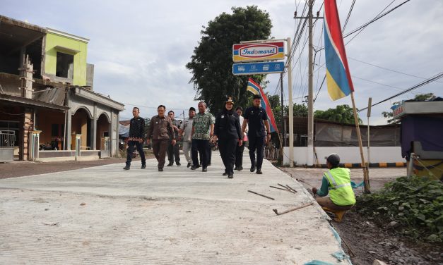 Wali Kota Bandar Lampung Tinjau Langsung Perbaikan Jalan Tirtayasa
