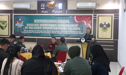 Letkol Inf Roni Hermawan S.H., M.M., menggelar acara silaturahmi coffee morning bersama para jurnalis dan insan media se-Bandar Lampungdi Aula Makodim 0410/KBL, [hari/tanggal]. Kegiatan ini dihadiri oleh Kasdim 0410/KBL, seluruh Danramil jajaran, serta staf Kodim 0410/KBL, sebagai bentuk komitmen memperkuat hubungan harmonis antara TNI dan media dalam menyampaikan informasi yang edukatif dan bermanfaat bagi masyarakat.    Dalam sambutannya, Letkol Roni Hermawan menyampaikan apresiasi setinggi-tingginya kepada rekan-rekan media yang telah mendukung program-program Kodim 0410/KBL. “Media adalah mitra strategis kami dalam menyampaikan informasi yang akurat dan inspiratif kepada masyarakat. *Coffee morning ini kami gagas sebagai ajang silaturahmi sekaligus diskusi terbuka untuk membangun sinergi yang lebih kuat,”* ujar Dandim.    Para peserta coffee morning menyambut hangat inisiatif Kodim 0410/KBL.perwakilan dari [Nama Media], mengungkapkan, “Acara seperti ini sangat membantu kami memahami lebih dalam tentang kegiatan TNI di lapangan. Kami berharap sinergi ini dapat terus berlanjut demi kemajuan bersama.”    Kegiatan diakhiri dengan sesi ramah tamah dan foto bersama, mencerminkan keakraban antara TNI dan insan media. Letkol Roni Hermawan berharap, silaturahmi ini dapat menjadi langkah awal untuk memperkuat jaringan komunikasi yang konstruktif demi kemajuan dan kesejahteraan masyarakat Bandar Lampung.     “Bersama media, Kodim 0410/KBL siap terus berkontribusi dalam membangun narasi positif dan memperkuat persatuan bangsa,” tegas Letkol Roni Hermawan menutup acara