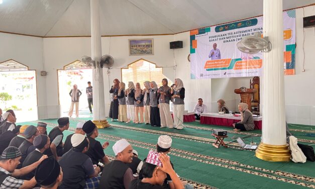 Gali Potensi Warga Binaan, Lapas Narkotika dan Mahasiswa Bimbingan Konseling UIN RIL Gelar Asesmen Minat dan Bakat