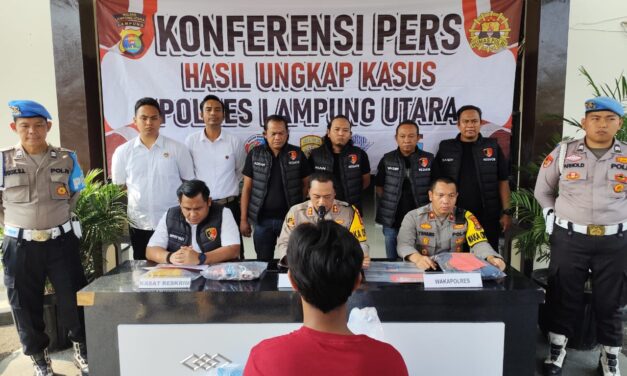 Kurang dari 3 Hari, Pelaku Curat Disertai Pembunuhan dan Pemerkosaan di Bunga Mayang Berhasil Diamakan Tim Gabungan Polres Lampung Utara