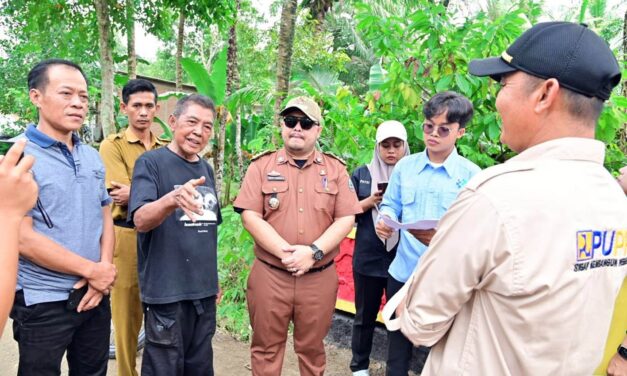 Bukan Protes, Tapi Peduli! Aksi Warga Merbau Mataram Cat Jembatan Rusak Direspons Positif, Camat: Perbaikan Sudah Masuk Agenda Tahun Ini