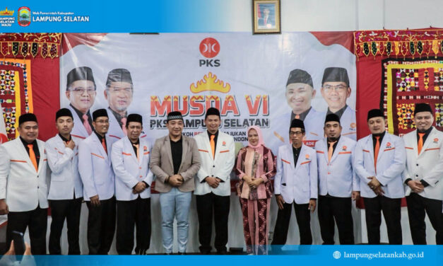 Wabup Syaiful Hadiri Musda VI PKS Lampung Selatan, Tekankan Sinergi Politik dan Pemerintah
