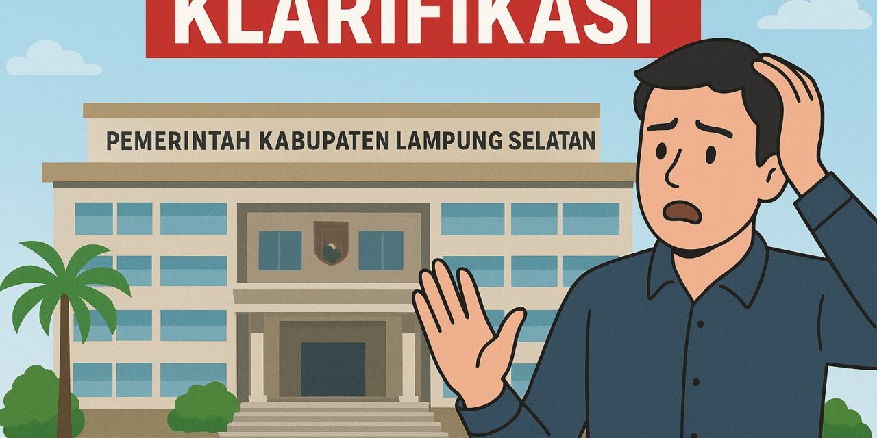 Isu BPO Lampung Selatan: Pemkab Pastikan Sesuai Aturan, Bukan Rp10,5 Miliar