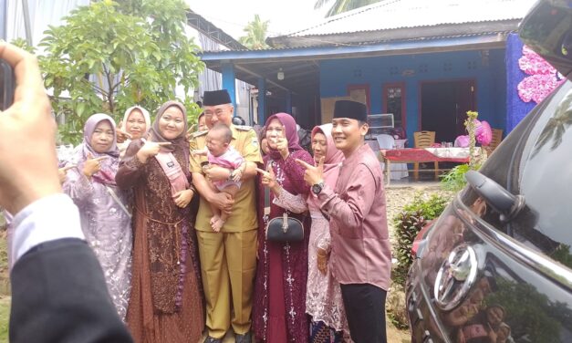 Nuansa Syukur, Walimatul Khitan Kenzo bin Tarmizi di Pekon Mulang Maya Dihadiri Tokoh-Tokoh Penting