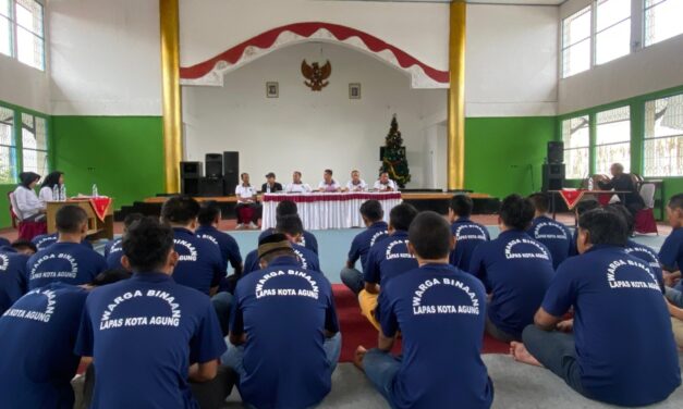 77 Warga Binaan Lapas Kotaagung Jalani Sidang TPP