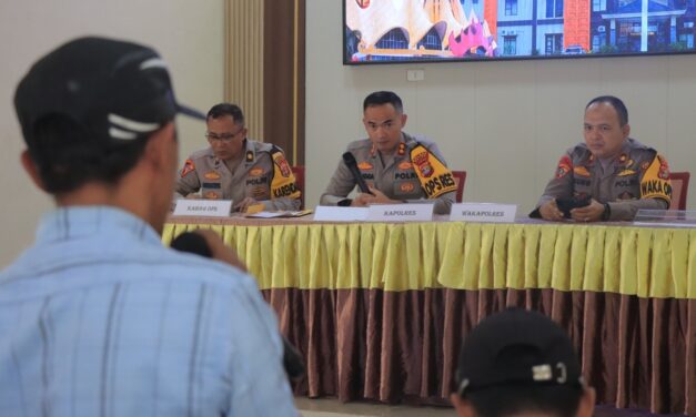 Polres Metro Gelar Rilis Akhir Tahun 2025, Kapolres Paparkan Capaian Kinerja dan Imbauan Perayaan Tahun Baru